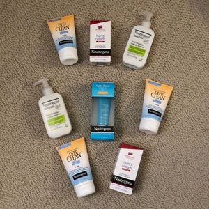 Neutrogena face products